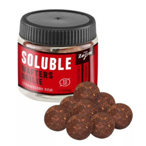 Бойли Carp Zoom SOLUBLE WAFTERS BOILIE 22 mm 100 g STRAWBERRY-FISH