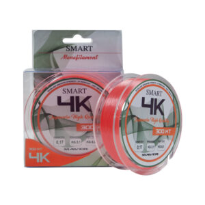 Волосінь Maver 4K 300m 0.32mm Orange Fluo