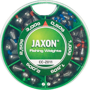 Грузило Jaxon Набір крапля №11 80GR 0.5/1/1.5/2/2.5/3GR
