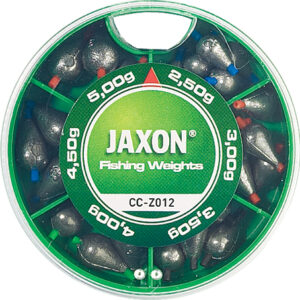 Грузило Jaxon Набір крапля №12 100GR 3/3.5/4/4.5/5GR