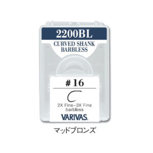 Гачок Varivas FLY 2200BL 2x-3x Fine №16 100buc/Коробка