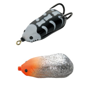 Силіконова приманка Tiemco Vajra Frog HSP-55 Hooking Special 5.5cm 16.5gr 17 Red Head/Silver Glitter
