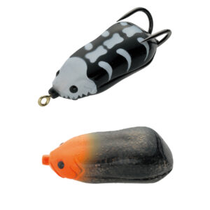 Силіконова приманка Tiemco Vajra Frog HSP-55 Hooking Special 5.5cm 16.5gr 19 Orange Head/Smoke Glitter