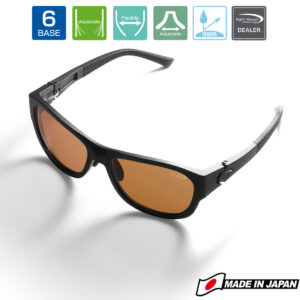 Окуляри Tiemco Polarizati Sight Master Enorme Matte Black SWR Super Selen