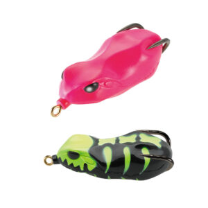 Силіконова приманка Tiemco Vajra Frog FRG-60 6cm 27 Yellow Skull
