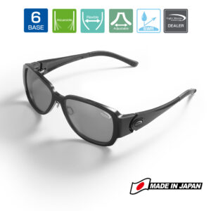 Окуляри Tiemco Polarizati Sight Master Lacrima Matte Black SWR Super Light Grey