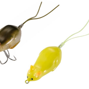 Силіконова приманка Tiemco Wild Mouse Mini Hard 3.5cm 2.5gr 03 Clear Yellow