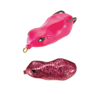 Силіконова приманка Tiemco Vajra Frog FRG-60 6cm 12 Pink Glitter