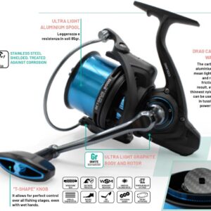 Котушка спінінгова Colmic Actarus 8000 FD 10+1BB
