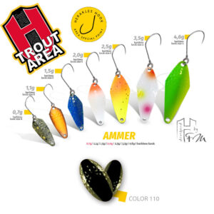 Блешня коливальна Herakles Ammer 0.7gr колір SR110