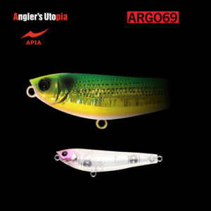 Воблер Apia Argo 69 8.5gr 69mm 10 Peach Clear Glitter