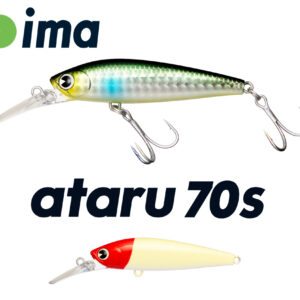 Воблер IMA Ataru 70S 70mm 11gr 001 Red Head