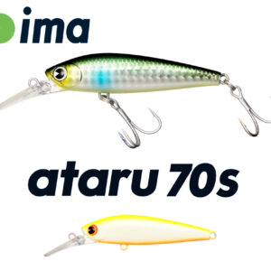 Воблер IMA Ataru 70S 70mm 11gr 002 Chart Black Pearl