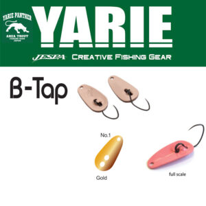 Блешня коливальна Yarie 705 B-tap 1.2gr колір 01 Gold