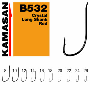 Гачок Kamasan B532 червоний №10