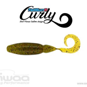 Силіконова приманка Biwaa Tailgunr Curly 3.5" 9cm 004 Watermelon Red