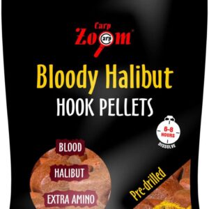 Пелети Carp Zoom Гачок Bloody Halibut 15mm 150gr з отвором