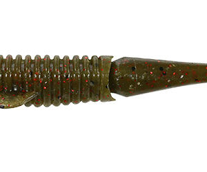 Силіконова приманка DUO Realis Boostar Wake 3.5" 8.8cm F018 Green Pumkin Red Flake