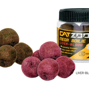 Прикормка Predator-Z Catzoom Catfish Mega Boilie 30mm 50gr Blood Fish