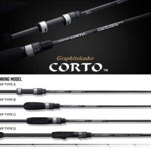 Спінінг Graphiteleader Corto 22GCORS-802ML-HS 2.44m Fast 20gr Medium Light