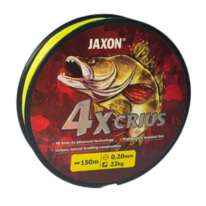 Плетений шнур Jaxon Crius PE 4X Fluo 150m 0.12mm 10kg