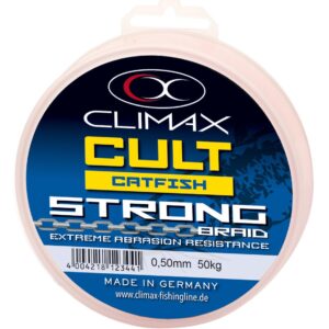 Плетений шнур Climax Cult Catfish Strong Brown 1000m 0.50mm 50kg