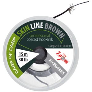 Короповий шнур Carp Zoom Skinline X4 30lb 15m Matt Brown