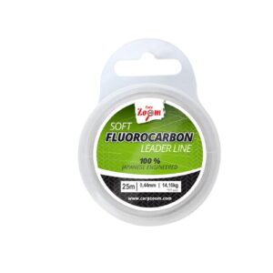 Короповий шнур Carp Zoom Fluorocarbon Soft Leader 25m 0.49mm 17.30kg