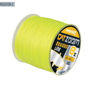 Плетений шнур Predator-Z Catzoom Catfish 8X 300m 0.40mm 40.2kg Fluo Green