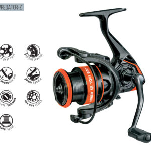 Котушка спінінгова Predator-z Hanzo Tori Spin FD4000 6 rulmenti