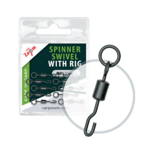 Carp Zoom Вертлюг з кільцем CZ Quick Change Spinner Swivel #7