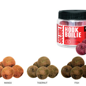Бойли Carp Zoom Solubile Hook Boilie 20mm 110gr Strawberry