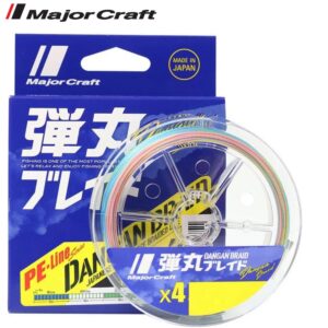 Плетений шнур Major Craft Dangan Braid X4 150m #1.5 25lb Multicolor