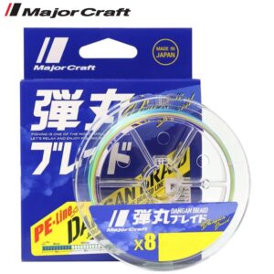 Плетений шнур Major Craft Dangan Braid X8 150m #0.6 14lb Multicolor
