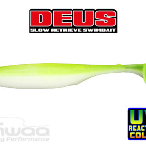 Силіконова приманка Biwaa Deus 4" 10cm 212 Lemon White