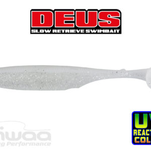 Силіконова приманка Biwaa Deus 4" 10cm 316 White Christal