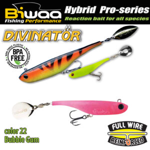 Блешня Biwaa Divinator Mini 9.5cm 9gr 22 Bubble Gum