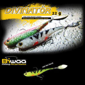 Блешня Biwaa Divinator Medium 18cm 35gr 05 Yellow Perch