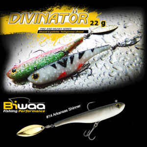 Блешня Biwaa Divinator Junior 14cm 22gr 14 Aranksas Shinner