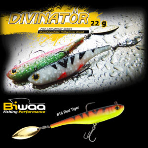 Блешня Biwaa Divinator Junior 14cm 22gr 16 Red Tiger