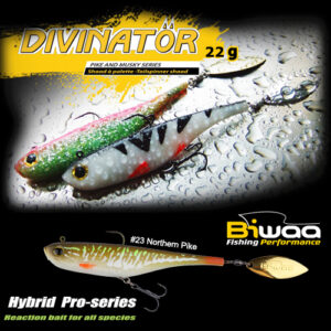 Блешня Biwaa Divinator Junior 14cm 22gr 23 Northern Pike