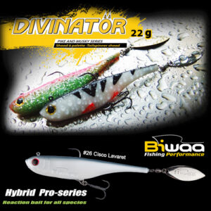 Блешня Biwaa Divinator Junior 14cm 22gr 26 Cisco Lavaret