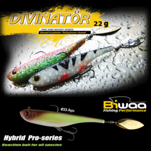 Блешня Biwaa Divinator Junior 14cm 22gr 33 Ayu