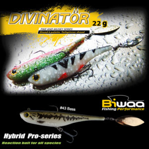 Блешня Biwaa Divinator Junior 14cm 22gr 43 Bass
