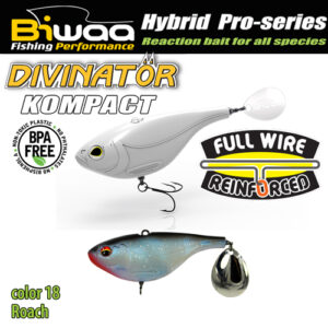 Блешня Biwaa Divinator Kompact 50 5cm 20gr 18 Roach