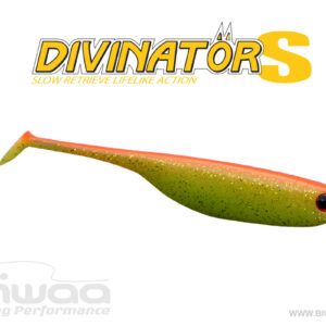 Силіконова приманка Biwaa Divinator S 4" 10cm 17 Chart Red Back