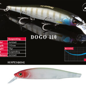 Воблер Herakles Dogo 110SP 11cm 19gr Clown