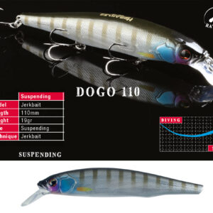 Воблер Herakles Dogo 110SP 11cm 19gr Perch