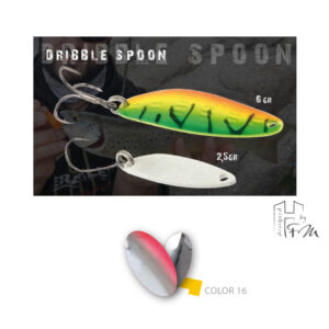 Блешня коливальна Herakles Dribble Spoon 2.5gr Silver/Red