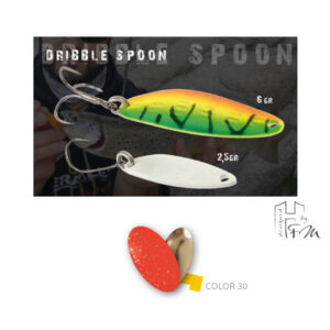 Блешня коливальна Herakles Dribble Spoon 2.5gr Orange Gold